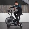 Dviratis treniruoklis su oro pasipriešinimu inSPORTline Airbike PRO (iki 160kg, smagr. 4.8kg)