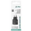 iPEAX GaN 20 W sieninis įkroviklis (USB-C + USB-A), juodas