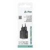 iPEAX GaN sieninis įkroviklis 25 W (USB-C + USB-A), Juodas