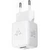 iPEAX GaN WIRED CHARGER 20W (USB-C + USB-A) Baltas