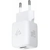 iPEAX GaN 20 W sieninis įkroviklis (USB-C + USB-A), baltas