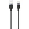 iPEAX USB-A į USB-C audinio kabelis, 1 m, USB 2.0, juodas