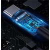 iPEAX USB-A į USB-C audinio kabelis, 1 m, USB 2.0, juodas