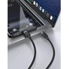 iPEAX USB-C į „Lightning“ audinio laidas, 1,5 m, USB 2.0, juodas