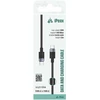 iPEAX TEXTILE CABLE USB-C / USB-C 1.5M, USB 2.0 Juodas