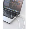 iPEAX TPU CABLE USB-C / LIGHTNING 1M, USB 2.0 Baltas