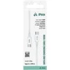 iPEAX TPU USB-C į USB-C kabelis, 1.5 m, 5 A, 100 W, Baltas
