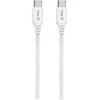 iPEAX TPU CABLE USB-C / USB-C 1.5M, USB 2.0 Baltas