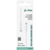 iPEAX TPU CABLE USB-C / USB-C 1.5M, USB 2.0 Baltas