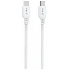 iPEAX TPU USB-C į USB-C laidas, 1 m, USB 2.0, baltas