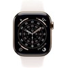 Išmanusis laikrodis Apple Watch 11 GPS + Cellular 46mm Gold Titanium Sport Band S/M Rožinė (MFD54MP/A)