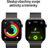 Išmanusis laikrodis Apple Watch Series 11 GPS + Cellular 46 mm šiferio titano korpusas su šiferio Milanese kilpele – S/M