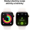 Išmanusis laikrodis Apple Watch 11 GPS + Cellular 46mm Gold Titanium Sport Band S/M Rožinė (MFD54MP/A)