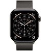 Išmanusis laikrodis Apple Watch Series 11 GPS + Cellular 46 mm šiferio titano korpusas su šiferio Milanese kilpele – S/M