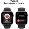 Išmanusis laikrodis „Apple Watch Series 11 GPS + Cellular“, 46 mm, kosminės pilkos spalvos aliuminio korpusas su juodu sportiniu dirželiu – M/L