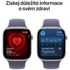 Išmanusis laikrodis Apple Watch series 11 gps+cellular koperta 46 mm su aliuminio sidabro spalvos, dirželis sportowy w kolorze mlecznego fioletu - dydis m/l