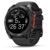Išmanusis laikrodis Garmin Fenix 8 – 51 mm, AMOLED Skalūno pilkos spavos korpusas su juodu silikono dirželiu