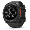 Išmanusis laikrodis Garmin Fenix 8 – 51 mm, AMOLED Skalūno pilkos spavos korpusas su juodu silikono dirželiu
