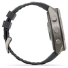 Išmanusis laikrodis Garmin fenix 9 Pro – inReach, 51mm, Titanium with Graphite/Juodas Silicone Band