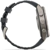 Išmanusis laikrodis Garmin fenix 9 Pro – inReach, 47mm, Titanium with Graphite/Juodas Silicone Band