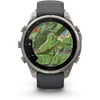 Išmanusis laikrodis Garmin fenix® 9 Pro – 47 mm, AMOLED, Titanium - Graphite Juodas