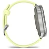 Išmanusis laikrodis Garmin Venu 4 - 45 mm, Sidabrinis / Citron silicone strap