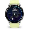 Išmanusis laikrodis Garmin Venu 4 - 45 mm, Sidabrinis / Citron silicone strap