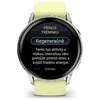 Išmanusis laikrodis Garmin Venu 4 - 45 mm, Sidabrinis / Citron silicone strap