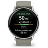 Išmanusis laikrodis Garmin Venu 4 - 45 mm, Sidabrinis / Sidabrinis Gray silicone strap