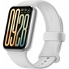 Išmanuioji apyrankė Xiaomi Smart Band 9 Pro, Sidabrinės spalvos korpusas su pilkos spalvos silikoniniu dirželiu