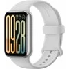 Išmanuioji apyrankė Xiaomi Smart Band 9 Pro, Sidabrinės spalvos korpusas su pilkos spalvos silikoniniu dirželiu