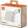 Nešiojama kolonėlė JBL Go 4, Baltos spalvos