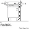 Bosch Series 6 PVS631HC1E Juodas Įmontuojama 59,2 cm Zonos indukcinė kaitlentė 4 zona(s)