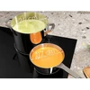 PLITA INDUCTIE ELECTROLUX EIV84550, indukcinė kaitlentė ant viso paviršiaus; 78 cm; slankiojantis jutiklinis valdymas; stiprintuvas (5 zonos); gartraukio prijungimas; elektroninis laikmatis; automatinis išsijungimas; puodo aptikimas; vaikų apsaugos užraktas; garsinis signalas; pauzės funkcija; tiltelio funkcija; juoda spalva