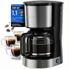 Profi Cook Espreso lašelinis kavos aparatas ProfiCook Proficook PC-KA 1330 dark-inox