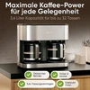 Espreso lašelinis kavos aparatas PC-KAD 1308 INOX PROFICOOK