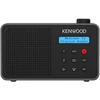 Radijas JVC Kenwood CR-M25DAB – DAB+ FM Bluetooth – automatinis saugos įspėjimas – juodas ir pilkas
