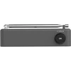 Radijas JVC Kenwood CR-M25DAB – DAB+ FM Bluetooth – automatinis saugos įspėjimas – juodas ir pilkas