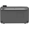 Radijas JVC Kenwood CR-M25DAB – DAB+ FM Bluetooth – automatinis saugos įspėjimas – juodas ir pilkas