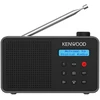 Radijas JVC Kenwood CR-M25DAB – DAB+ FM Bluetooth – automatinis saugos įspėjimas – juodas ir pilkas