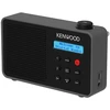 Radijas JVC Kenwood CR-M25DAB – DAB+ FM Bluetooth – automatinis saugos įspėjimas – juodas ir pilkas