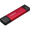 Kietasis diskas „Kingston Technology“ 2 TB nešiojamasis SSD diskas su dviem USB-A/C jungtimis, iki 1050 MB/s USB 3.2 Gen 2