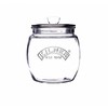 Stiklinis laikymo indas su dangteliu PUSH TOP 0.85L / Kilner