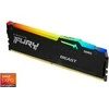RAM „Kingston KF556C36BBEA-8“ 8 GB 5600 MT/s DDR5 CL36 DIMM FURY Beast RGB EXPO | Kingstonas