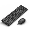 Klaviatūra ir pelė C-Tech C-TECH Klaviatūra KBM-105 su laidu komplektas combo su myszą USB CZ/SK