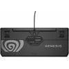Klaviatūra Genesis Thor 230 TKL juoda RGB Outemu Raudona