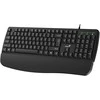 Genius KB-123 klaviatūra su laidu (USB) CZ/SK, juoda
