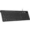 Genius Slimstar 230 II COPILOT klaviatūra su laidu (USB) CZ/SK, juoda