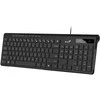 Genius Slimstar 230 II COPILOT klaviatūra su laidu (USB) CZ/SK, juoda