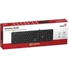Genius Slimstar M200 Copilot klaviatūra su laidu (USB) CZ/SK, juoda